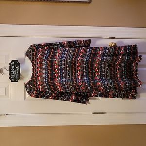 Dress Works Medium Christmas Holiday Dress New